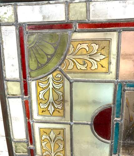 Stained Glass Fire Screen