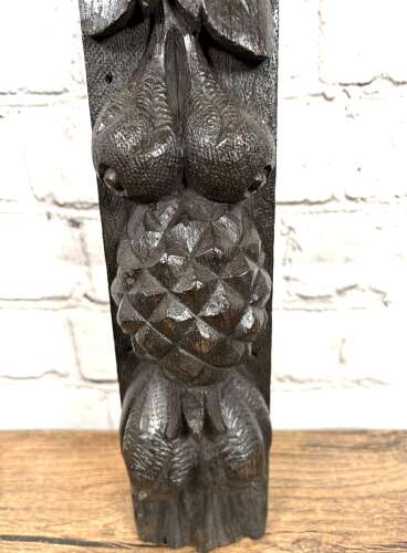 19thC Oak Pilaster