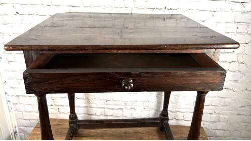 Georgian Oak Side Table