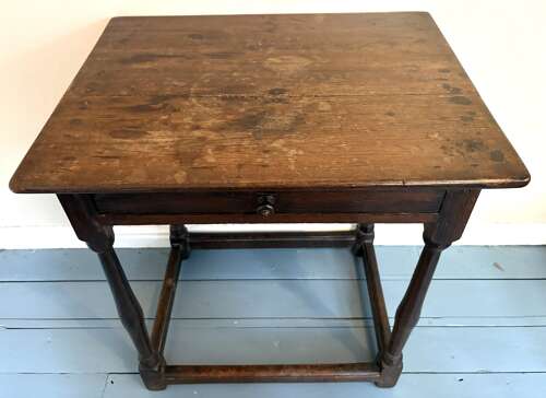 Georgian Oak Side Table