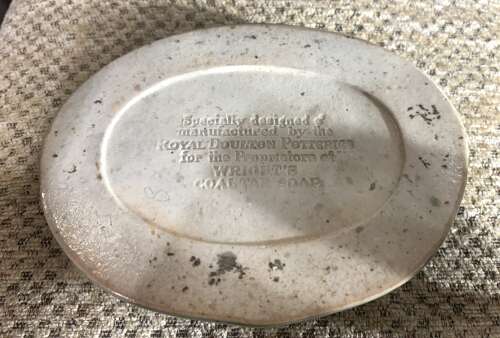Royal Doulton Advertising Soap Dish