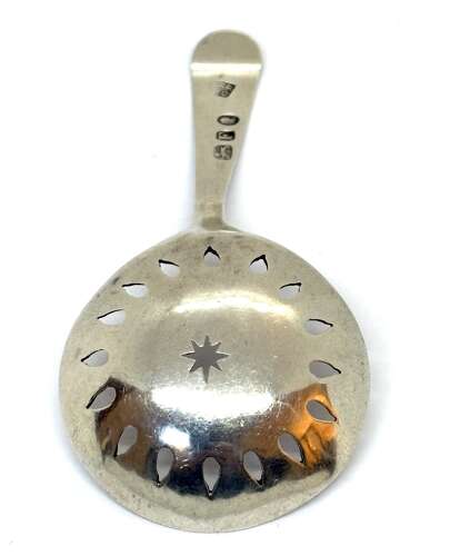 Georgian Silver Caddy Spoon