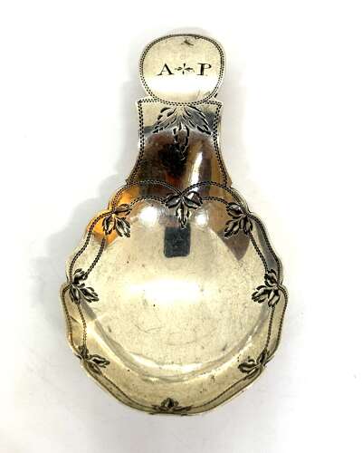 Georgian Silver Caddy Spoon