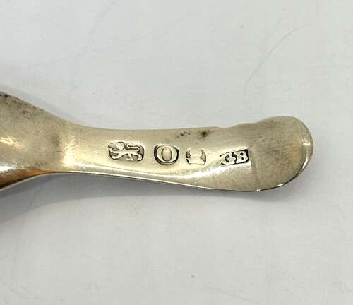 Georgian Silver Caddy Spoon