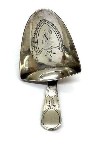 Georgian Silver Caddy Spoon