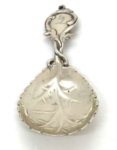 Victorian Silver Caddy Spoon