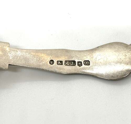 Antique Silver Caddy Spoon