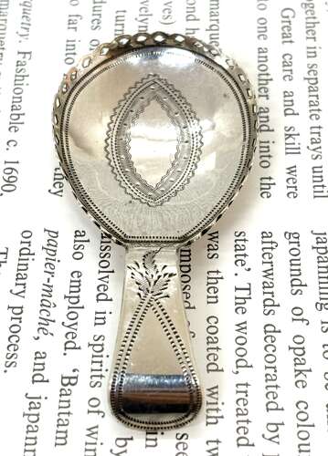 Georgian Silver Caddy Spoon