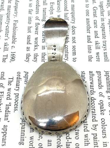 Georgian Silver Caddy Spoon