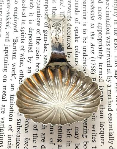 Georgian Silver Caddy Spoon