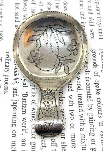 Georgian Silver Caddy Spoon