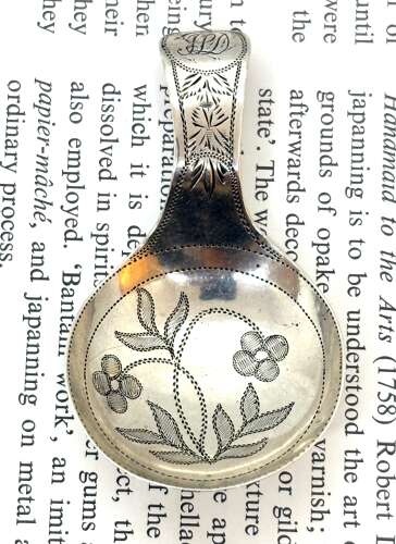 Georgian Silver Caddy Spoon