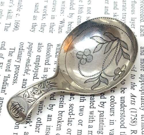 Georgian Silver Caddy Spoon