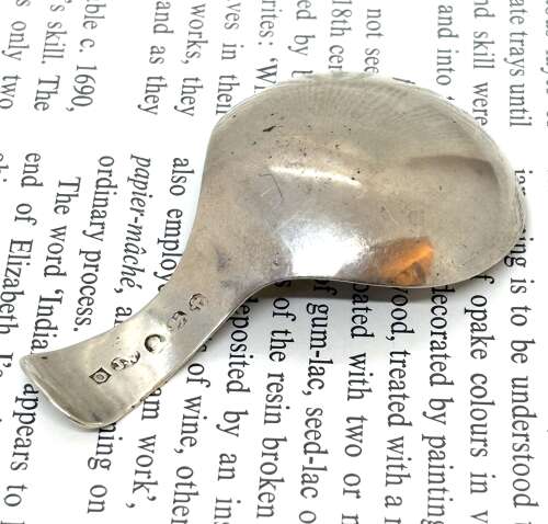 Georgian Silver Caddy Spoon