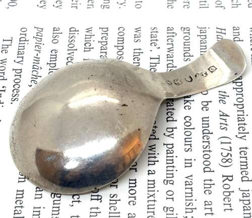 Georgian Silver Caddy Spoon
