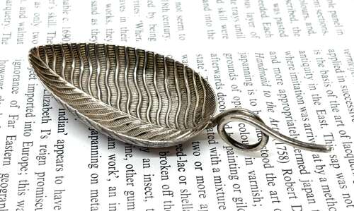 Georgian Silver Caddy Spoon