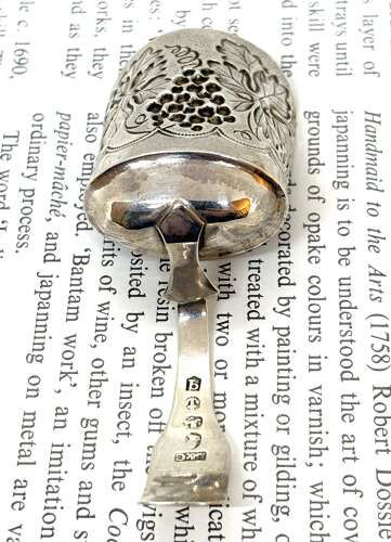 Georgian Silver Caddy Spoon