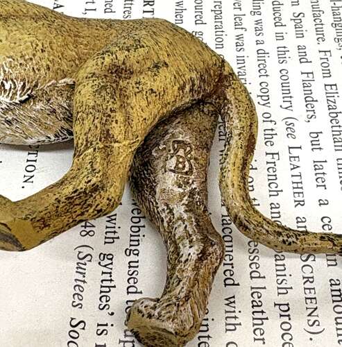 Franz Xaver Bergmann Cold Painted Bronze Lion & Lioness