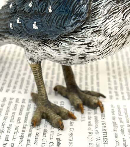 Franz Xaver Bergmann Cold Painted Bronze Large Kingfisher