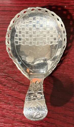Georgian Silver Caddy Spoon