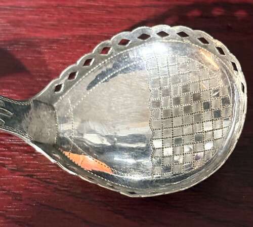 Georgian Silver Caddy Spoon