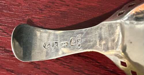 Georgian Silver Caddy Spoon