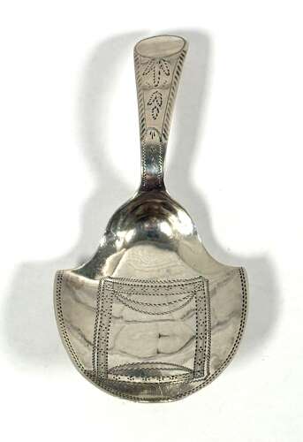 Georgian Silver Caddy Spoon