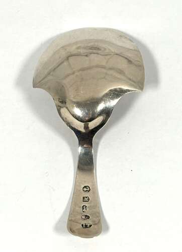 Georgian Silver Caddy Spoon