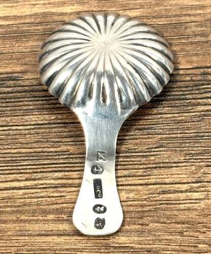 Georgian Silver Caddy Spoon