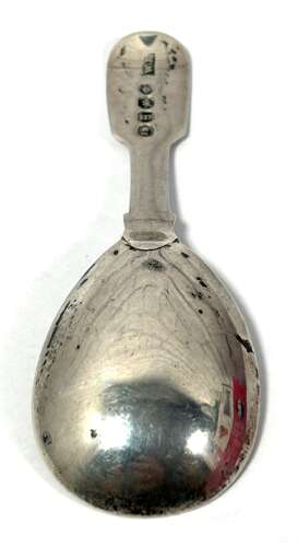 Georgian Silver Caddy Spoon