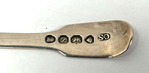 Georgian Silver Caddy Spoon