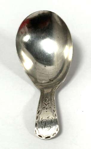 Georgian Silver Caddy Spoon