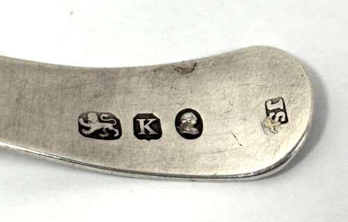 Georgian Silver Caddy Spoon