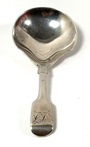 Georgian Silver Caddy Spoon