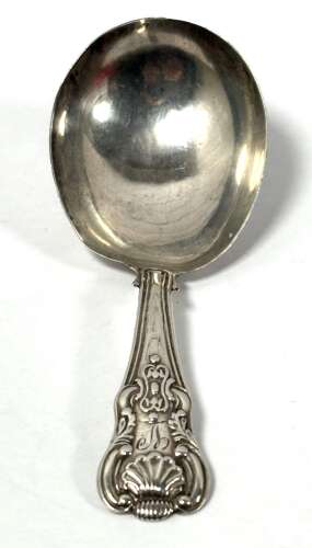 Georgian Silver Caddy Spoon