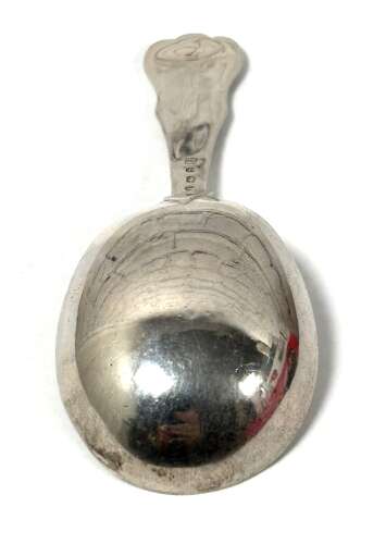 Georgian Silver Caddy Spoon