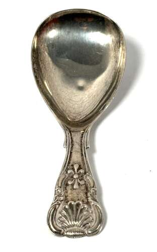 Georgian Silver Caddy Spoon