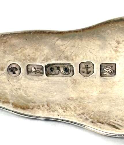 Georgian Silver Caddy Spoon