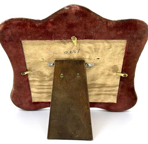 Victorian Silver Easel Back Photograph Frame