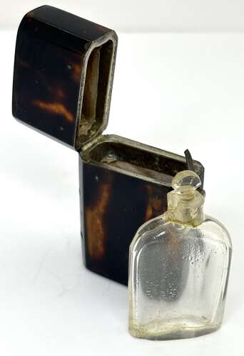 Georgian Tortoiseshell Scent Bottle Holder