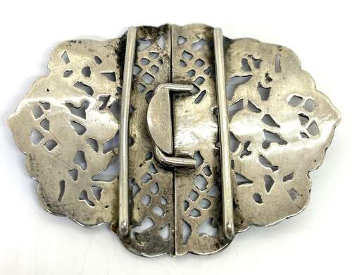 Silver Nurses Belt Buckle