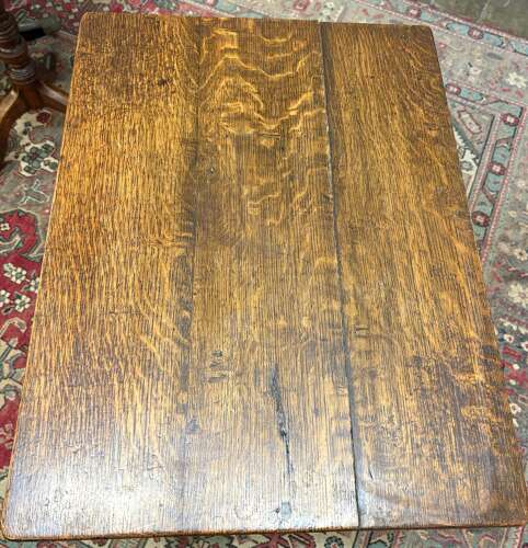 19th Century Vernacular Oak Tripod Occasional Table