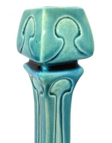 Burmantoft's Pottery Art Nouveau Candlesticks