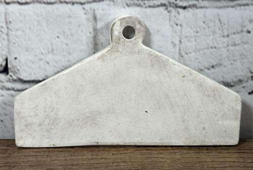 19th Century Pottery Wine Bin Label