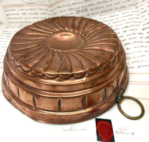 Victorian Copper Jelly Mould