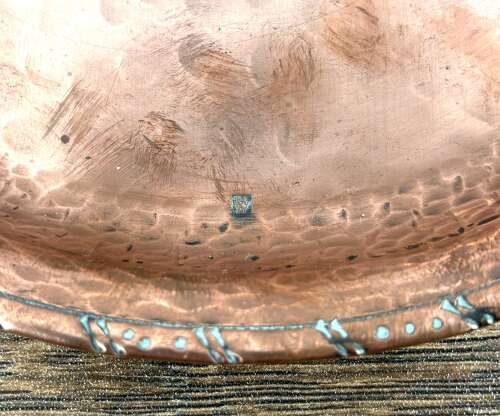 Hugh Wallis Arts & Crafts Copper Tray